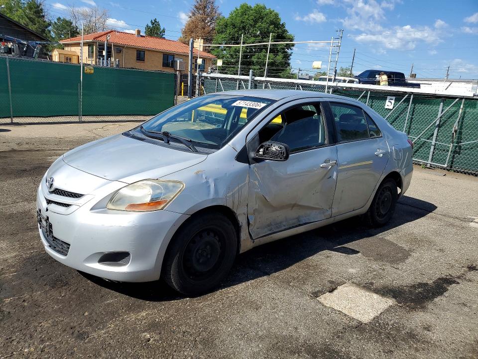 2008 Toyota Yaris VIN JTDBT923081211345 COPART salvage auction — SIDE, Co - Dis/Dlr/Exp Only Clean Title, sold $975 on 2026-07-07 (photo 1)
