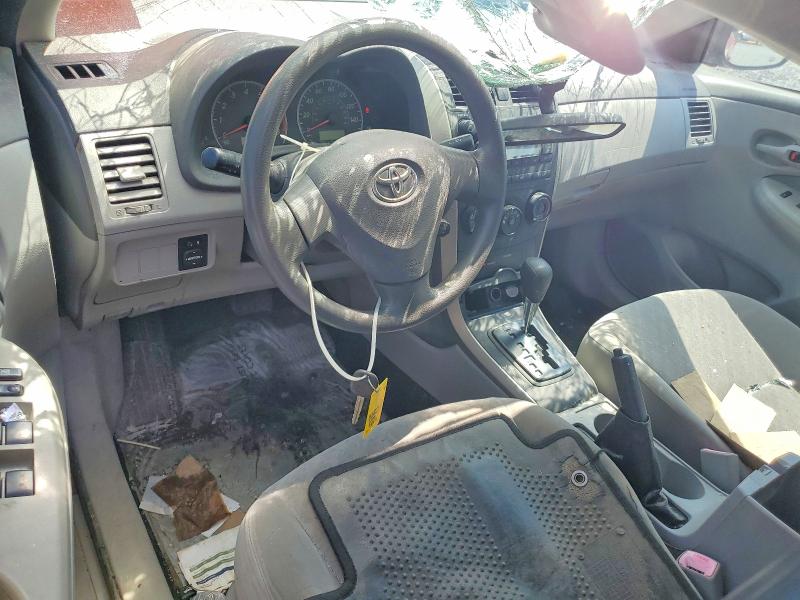 2009 Toyota Corolla VIN JTDBL40E59J023994 COPART salvage auction — ROOF, Nc - Salvage Certificate Of Title, sold $550 on 2026-07-23 (photo 8)