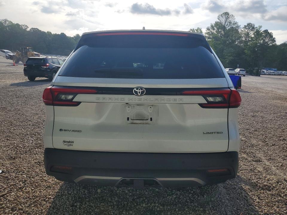 2024 Toyota Highlander VIN 5TDACAB56RS016403 COPART salvage auction — FRONT END, Nc - Salvage Certificate Of Title, sold $5,200 on 2026-07-31 (photo 6)