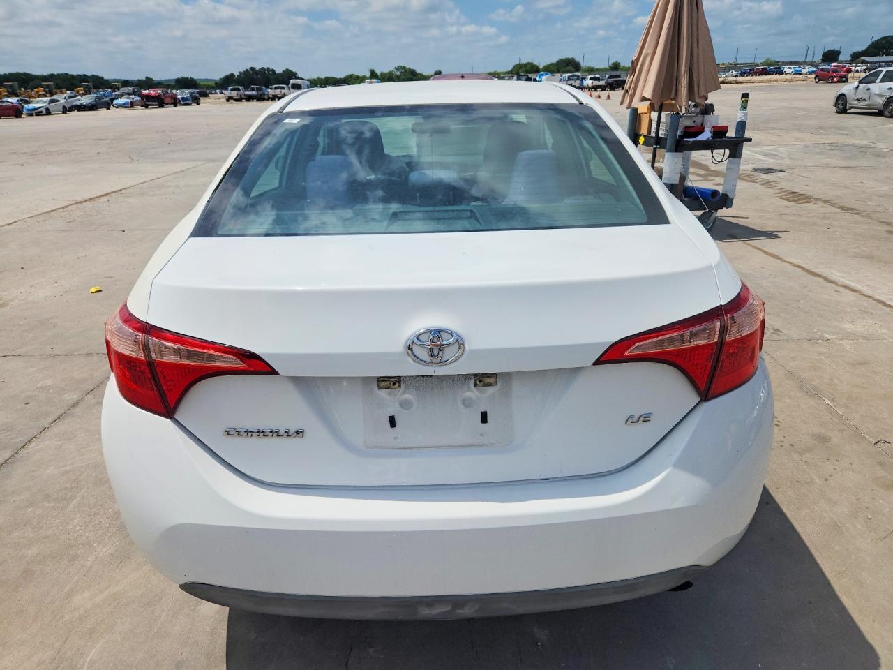 2018 Toyota Corolla VIN 5YFBURHE3JP840007 COPART salvage auction — Normal Wear, CA - CERTIFICATE OF TITLE (P), sold $2,450 on 2026-07-08 (photo 6)