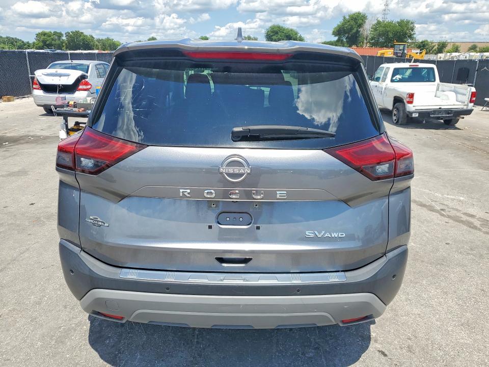 2023 Nissan Rogue VIN JN8BT3BB7PW195879 COPART salvage auction — FRONT END, Fl - Cert Of Title Slvg Rebuildable, sold $4,600 on 2026-07-09 (photo 6)