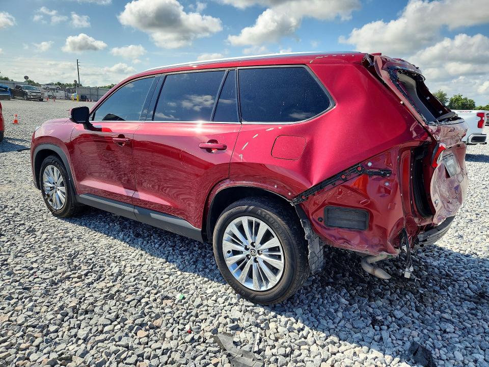 2024 Toyota Highlander VIN 5TDAAAB51RS035477 COPART salvage auction — REAR END, Fl - Certificate Of Destruction, sold $400 on 2026-07-28 (photo 2)