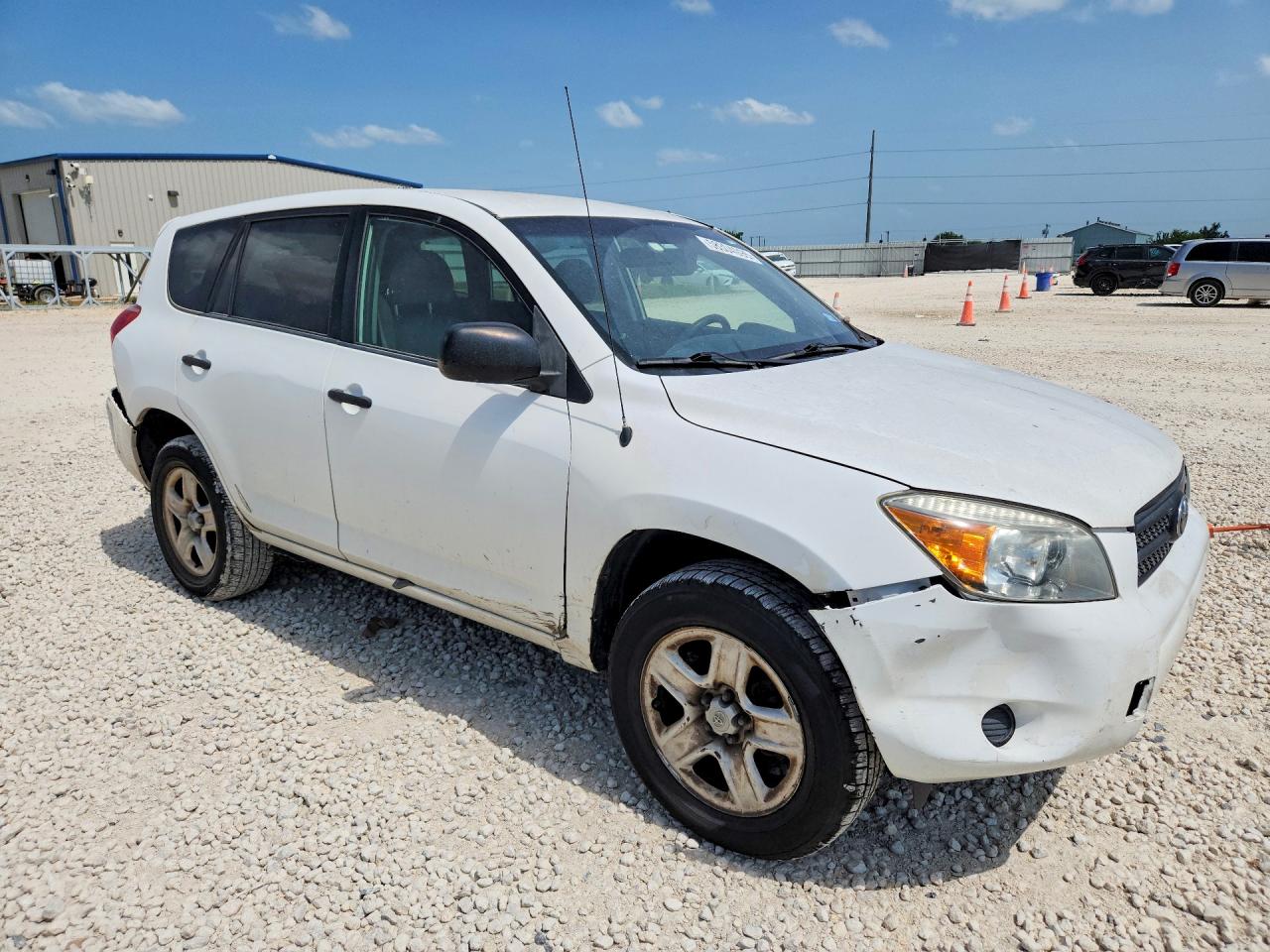 2008 Toyota RAV4 VIN JTMBK33V985043746 COPART salvage auction — Front End, TX - CERTIFICATE OF TITLE, sold $700 on 2026-07-02 (photo 4)