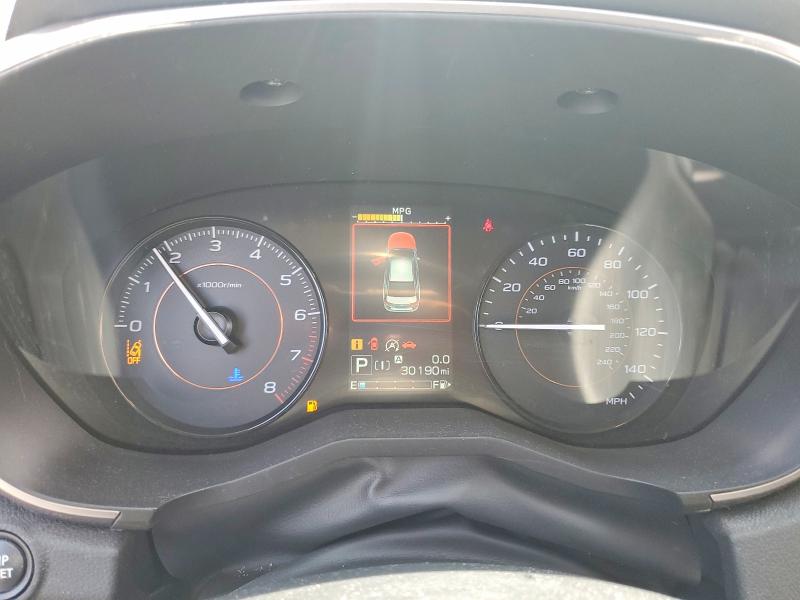 2021 Subaru Xv VIN JF2GTAPC0M8226608 COPART salvage auction — FRONT END, Ca - Salvage Certificate, sold $5,700 on 2026-07-31 (photo 9)