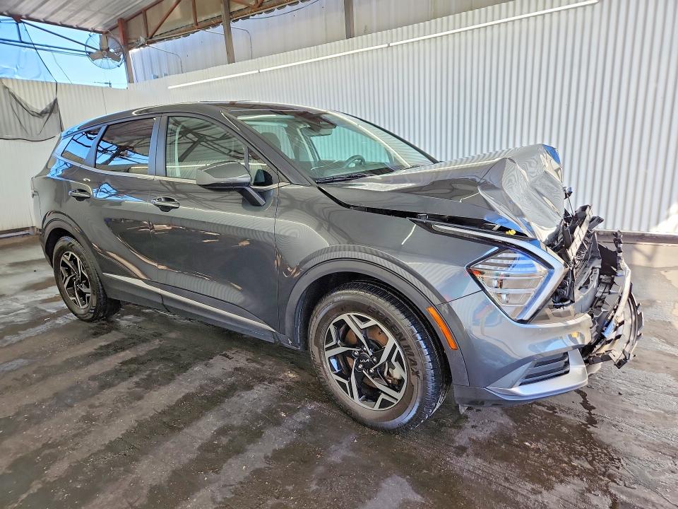 2024 Kia Sportage VIN KNDPU3DF0R7302900 COPART salvage auction — FRONT END, LA - CERTIFICATE OF TITLE, sold $7,000 on 2026-07-14 (photo 4)