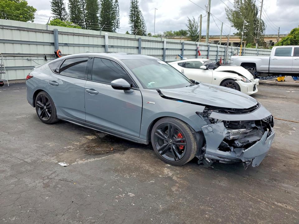 2026 Acura Integra VIN 19UDE4H69TA010223 COPART salvage auction — FRONT END, FL - CERT OF TITLE SLVG REBUILDABLE, sold $8,800 on 2026-07-20 (photo 4)