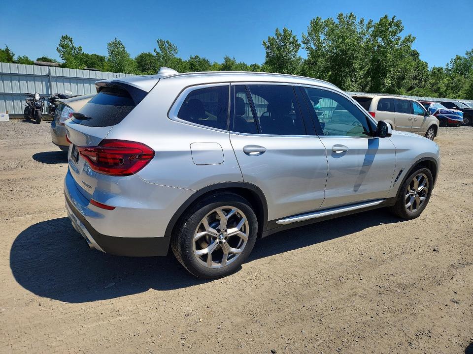2021 BMW X3 VIN 5UXTY5C06M9H22123 COPART salvage auction — FRONT END, Ma - Cert Of Title-Salvage, sold $13,900 on 2026-07-22 (photo 3)