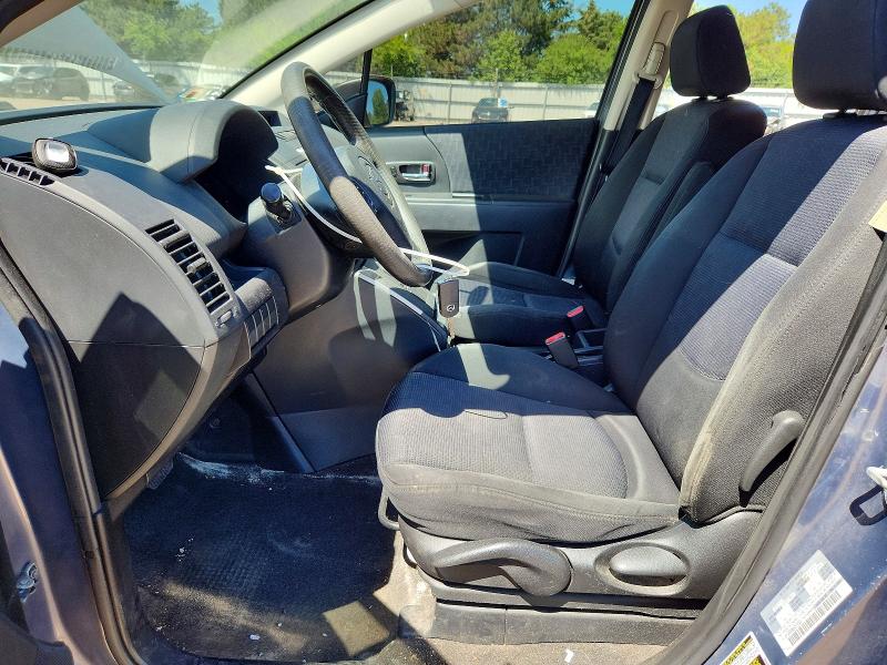 2010 Mazda 5 VIN JM1CR2W36A0372802 COPART salvage auction — FRONT END, IL - SALVAGE CERTIFICATE, sold $250 on 2026-07-16 (photo 7)