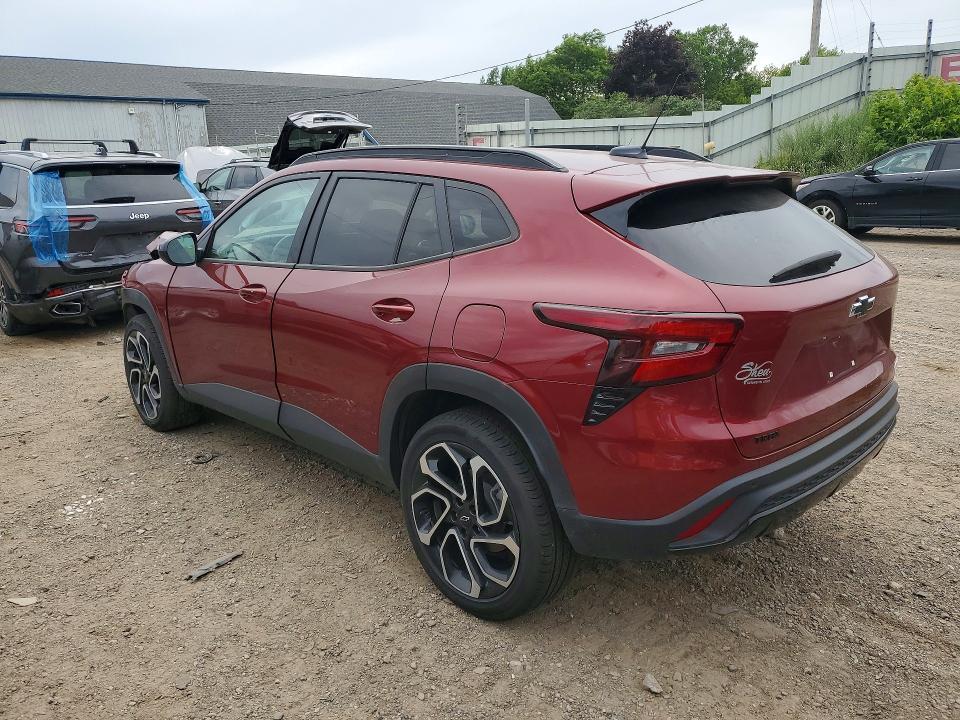 2025 Chevrolet Trax VIN KL77LJEP2SC110015 COPART salvage auction — FRONT END, Mi - Scrap Certificate Of Title, sold $5,300 on 2026-09-09 (photo 2)
