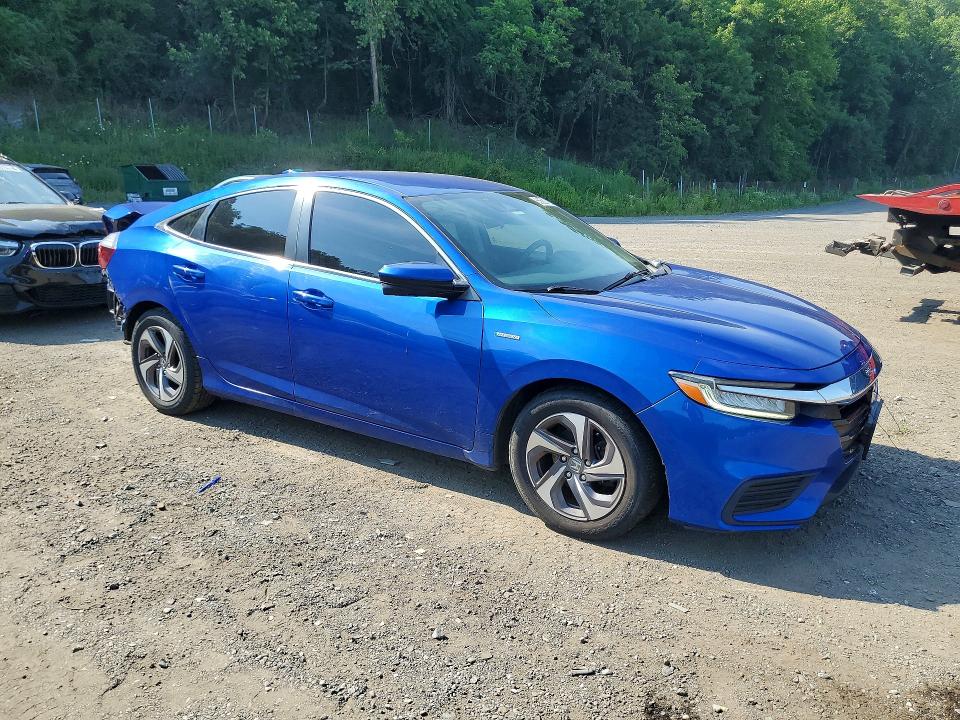 2019 Honda Insight VIN 19XZE4F57KE025524 COPART salvage auction — REAR END, Ny - Mv-907A Salvage Certificate, sold $2,050 on 2026-07-09 (photo 4)