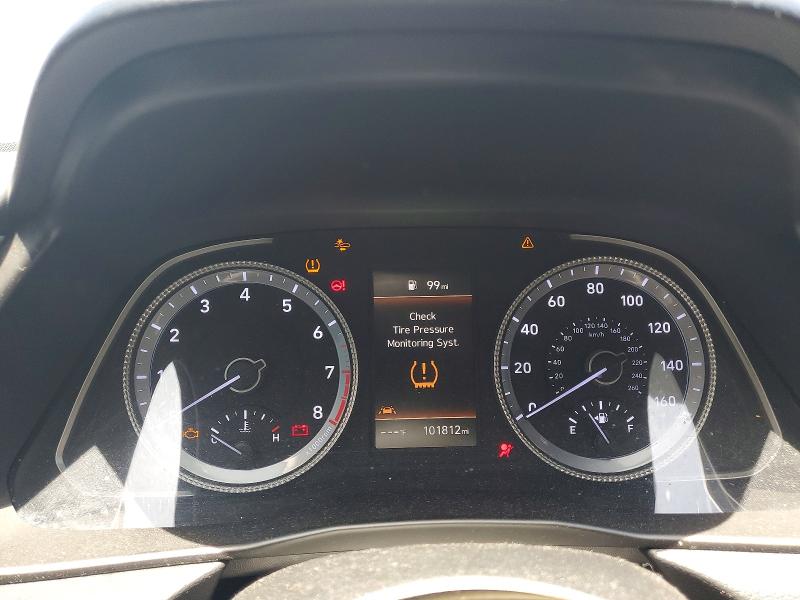 2020 Hyundai Sonata VIN 5NPEL4JA8LH040832 COPART salvage auction — FRONT END, CA - SALVAGE CERTIFICATE, sold $2,400 on 2026-07-23 (photo 9)