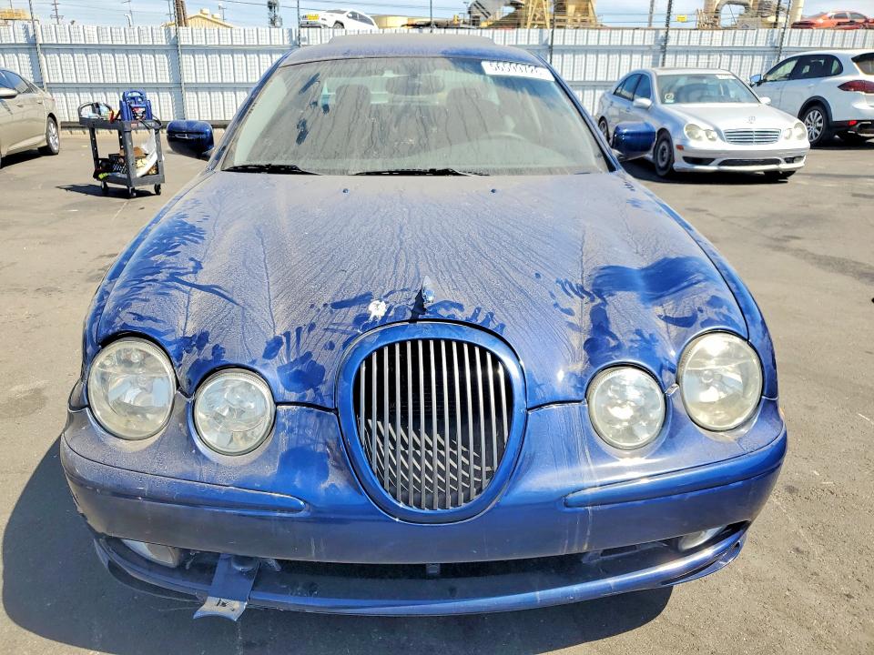 2002 Jaguar S type VIN SAJDA03P02GM39380 COPART salvage auction — FRONT END, ID - SALVAGE CERTIFICATE OF TITLE, sold $225 on 2026-07-15 (photo 5)