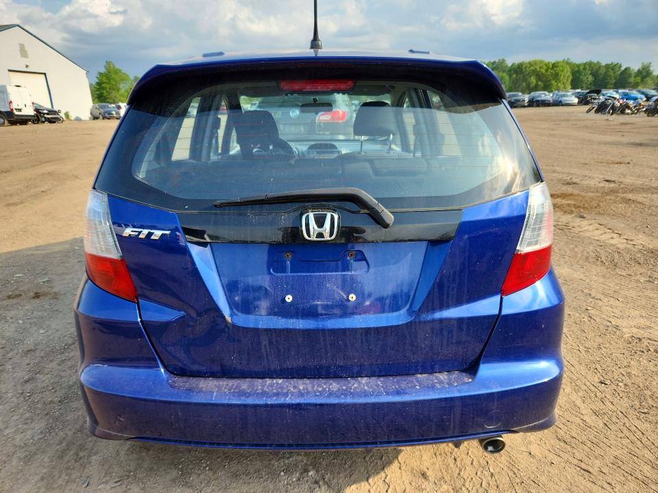 2009 Honda Fit VIN JHMGE88459S049118 COPART salvage auction — SIDE, Oh - Cert Of Title-Salvage, sold $750 on 2026-07-16 (photo 6)