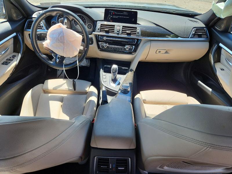 2016 BMW 3er VIN WBA8B7G57GNT95490 COPART salvage auction — FRONT END, Pa - Certificate Of Salvage, sold $2,100 on 2026-07-24 (photo 8)