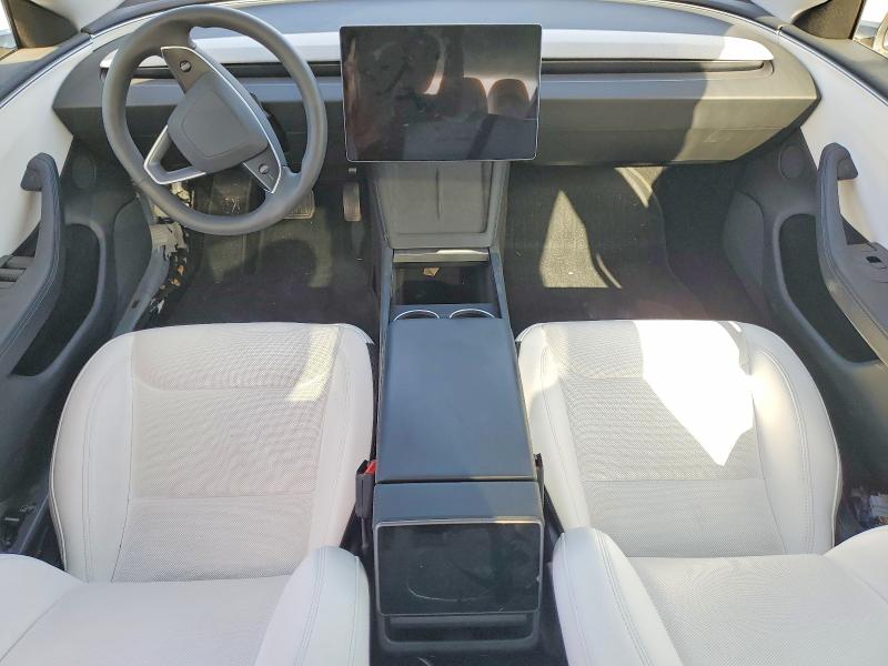 2024 Tesla Model 3 VIN 5YJ3E1EB9RF806576 COPART salvage auction — SIDE, TX - SALVAGE VEHICLE TITLE, sold $12,900 on 2026-07-17 (photo 8)