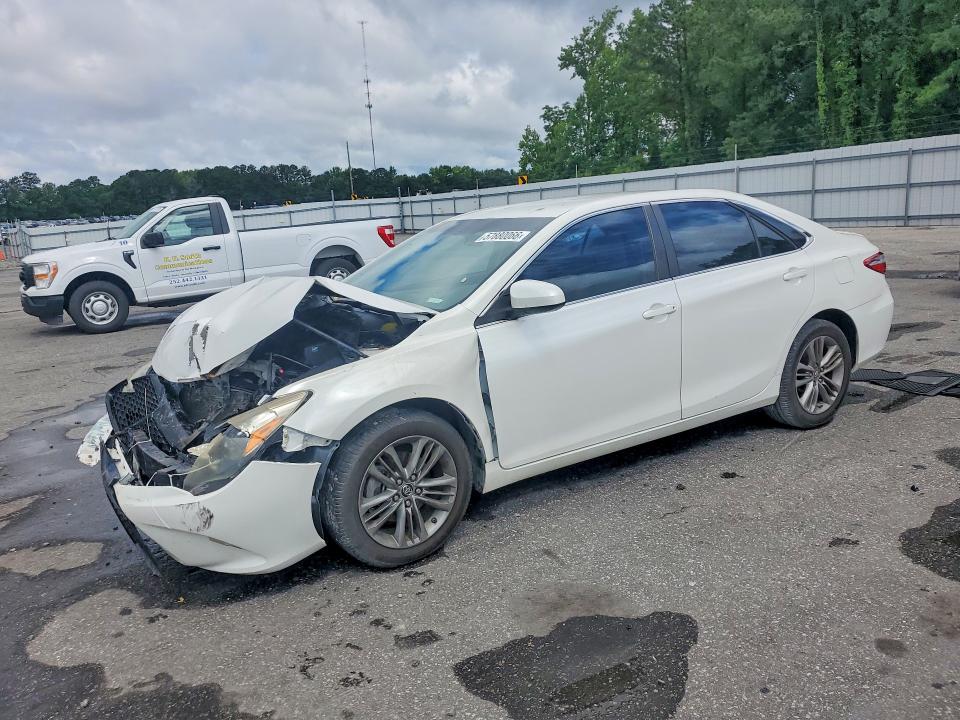 2015 Toyota Camry VIN 4T1BF1FK9FU073967 COPART salvage auction — FRONT END, NC - DLR ONLY-CLEAN/OVER 25% DAMAGE, sold $2,600 on 2026-07-02 (photo 1)