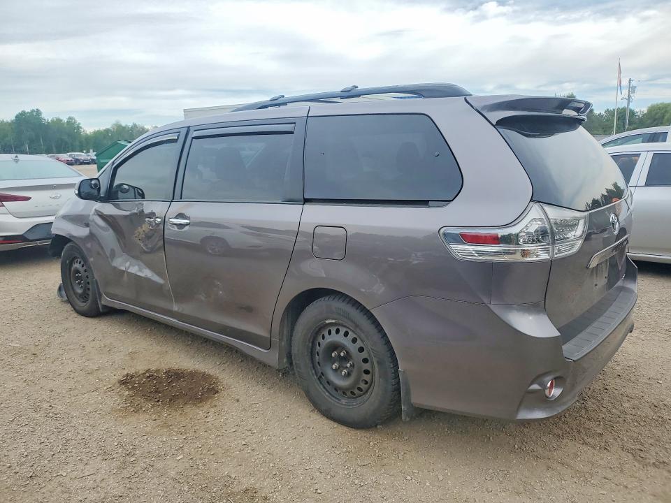 2014 Toyota Sienna VIN 5TDXK3DC6ES412698 COPART salvage auction — FRONT END, On - Permit No Brand - Unfit, sold $200 on 2026-07-09 (photo 2)