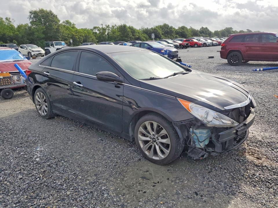 2013 Hyundai Sonata VIN 5NPEC4AC7DH614212 COPART salvage auction — FRONT END, TX - SALVAGE VEHICLE TITLE, sold $1,100 on 2026-07-27 (photo 4)