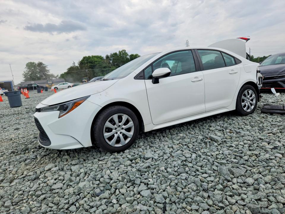 2021 Toyota Corolla VIN 5YFEPMAE0MP188453 COPART salvage auction — REAR END, Nc - Salvage Certificate Of Title, sold $175 on 2026-07-29 (photo 1)
