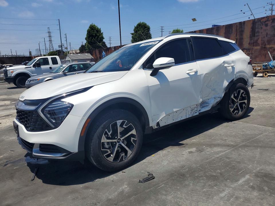 2025 Kia Sportage VIN KNDPVCDG0S7236991 — COPART salvage auction photo