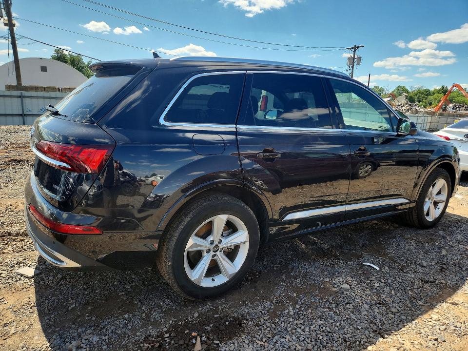 2021 Audi Q7 VIN WA1AJAF7XMD026545 COPART salvage auction — FRONT END, Nj - Cert Of Title-Salvage, sold $375 on 2026-07-31 (photo 3)