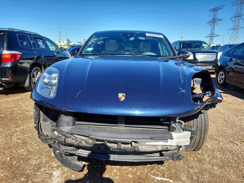 2019 Porsche Macan VIN WP1AA2A54KLB01923 COPART salvage auction — FRONT END, Il - Salvage Certificate, sold $12,900 on 2026-07-14 (photo 5)