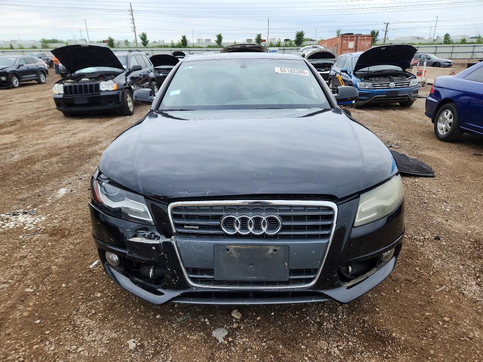 2010 Audi A4 VIN WAUMFAFLXAN021477 COPART salvage auction — REAR END, Il - Salvage Certificate, sold $300 on 2026-07-14 (photo 5)