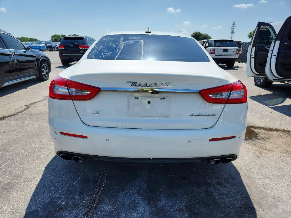 2017 Maserati Quattroporte VIN ZAM56RPA6H1227590 COPART salvage auction — MINOR DENT/SCRATCHES, Fl - Certificate Of Title (P), sold $5,400 on 2026-07-16 (photo 6)