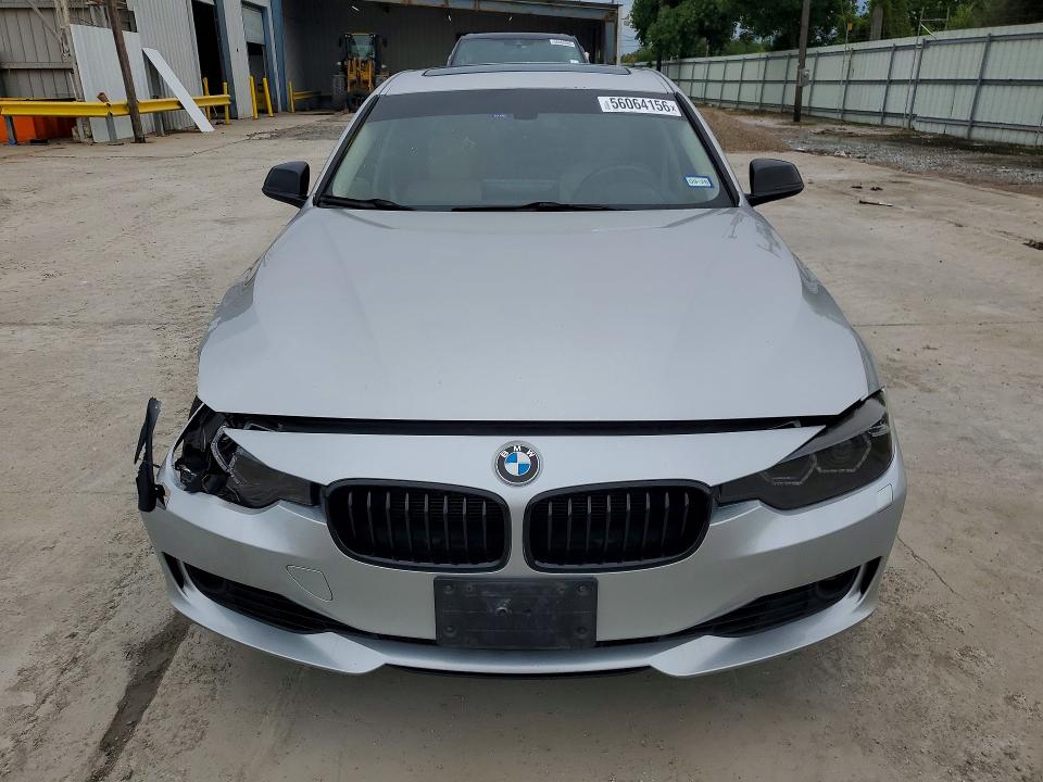 2013 BMW 3 series VIN WBA3B5G51DNS04933 COPART salvage auction — FRONT END, Tx - Salvage Vehicle Title, sold $975 on 2026-07-14 (photo 5)