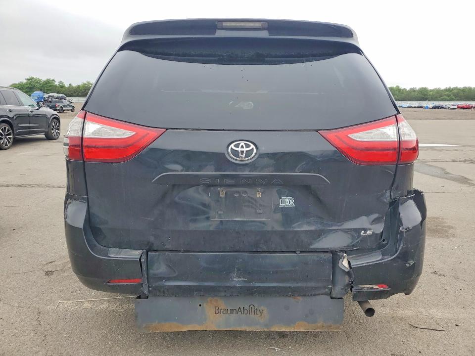 2017 Toyota VIN 5TDKZ3DC6HS793284 COPART salvage auction — FRONT END, Salvage Title, sold $1,200 on 2026-07-13 (photo 6)