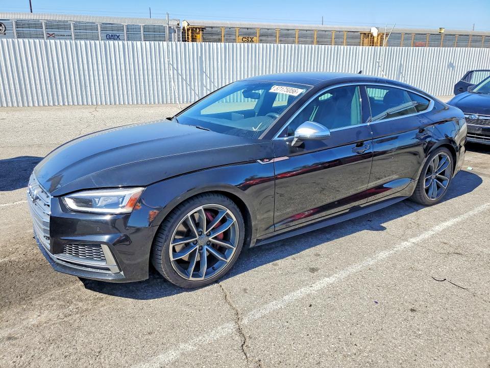 2018 Audi S5 VIN WAUB4CF56JA101442 — COPART salvage auction photo