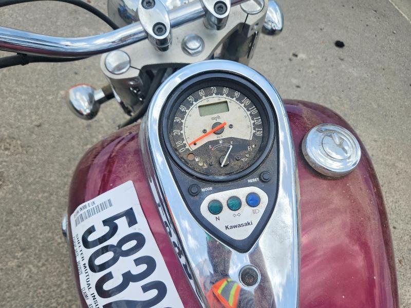 2009 Kawasaki Vulcan 900 classic VIN JKAVN2B1X9A047725 COPART salvage auction — ALL OVER, AR - CERTIFICATE OF TITLE, sold $40 on 2026-07-23 (photo 7)