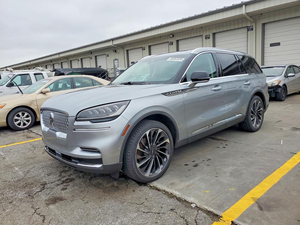 2023 Lincoln VIN 5LM5J7XC9PGL29012 COPART salvage auction — REAR END, Salvage Title, sold $20,200 on 2026-09-21 (photo 1)