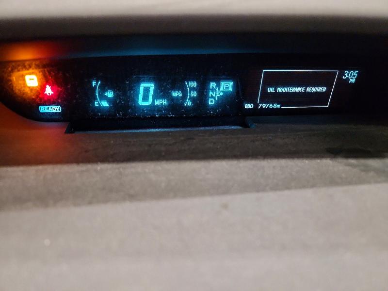 2011 Toyota Prius VIN JTDKN3DUXB5372847 COPART salvage auction — REAR END, Mn - Cert Of Title-Salvage, sold $2,100 on 2026-07-06 (photo 9)