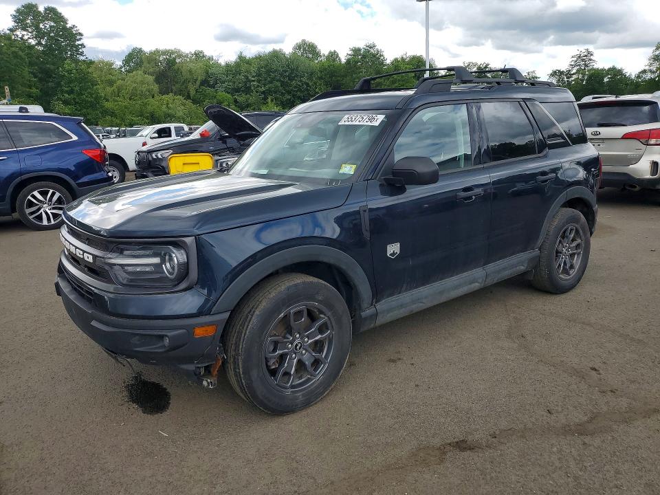 2021 Ford Bronco sport VIN 3FMCR9B6XMRA58093 — COPART salvage auction photo