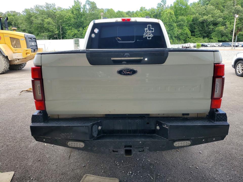 2022 Ford F250 VIN 1FT7W2BTXNEF20149 COPART salvage auction — ROOF, MS - CERT OF TITLE-SALVAGED, sold $15,100 on 2026-07-29 (photo 6)