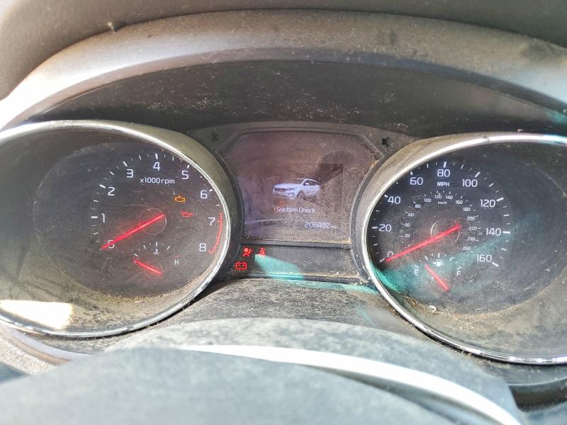 2020 Kia SEDONA VIN KNDMB5C18L6618116 COPART salvage auction — FRONT END, Va - Certificate Of Title, sold $3,450 on 2026-07-31 (photo 9)