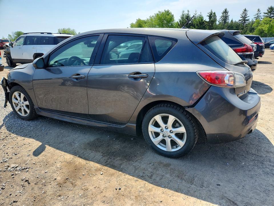 2011 Mazda 3 VIN JM1BL1L55B1442217 COPART salvage auction — FRONT END, On - Permit No Brand - Unfit, sold $400 on 2026-07-28 (photo 2)