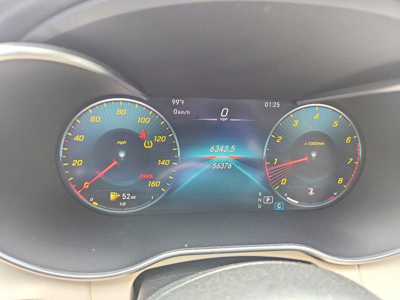 2020 Mercedes-benz C-klasse VIN WDDWF8DB2LR526770 COPART salvage auction — FRONT END, Salvage Title, sold $3,650 on 2026-07-30 (photo 9)