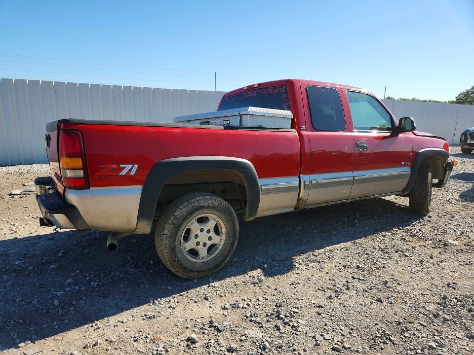 1999 Chevrolet C/k 1500 VIN 1GCEK19V2XE124675 COPART salvage auction — FRONT END, Oh - Cert Of Title-Salvage, sold $325 on 2026-07-10 (photo 3)