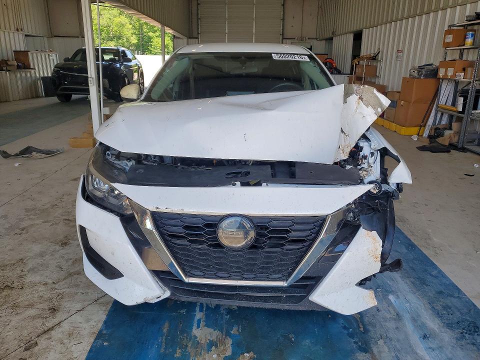 2022 Nissan VIN 3N1AB8CV8NY248744 COPART salvage auction — FRONT END, Ms - Cert Of Title-Salvaged, sold $1,550 on 2026-07-29 (photo 5)