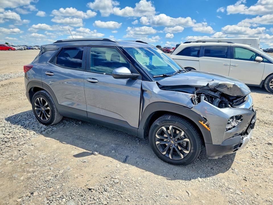 2021 Chevrolet Trailblazer VIN KL79MPSL8MB147380 COPART salvage auction — FRONT END, Ky - Cert Of Title-Salvage, sold $2,050 on 2026-07-23 (photo 4)