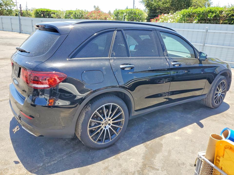 2022 Mercedes-benz Glc VIN W1N0G8EB0NV353801 COPART salvage auction — REAR END, Ca - Salvage Certificate, sold $10,700 on 2026-07-14 (photo 3)
