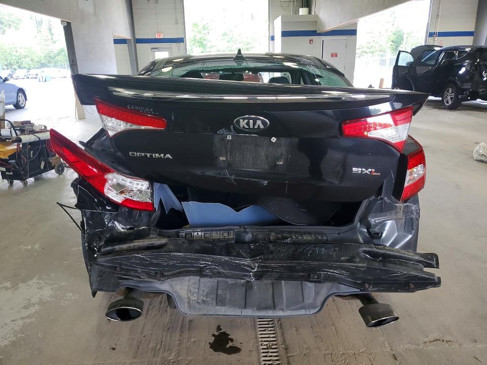 2013 Kia Optima VIN 5XXGR4A67DG096132 COPART salvage auction — REAR END, Va - Certificate Of Title, sold $625 on 2026-07-10 (photo 6)
