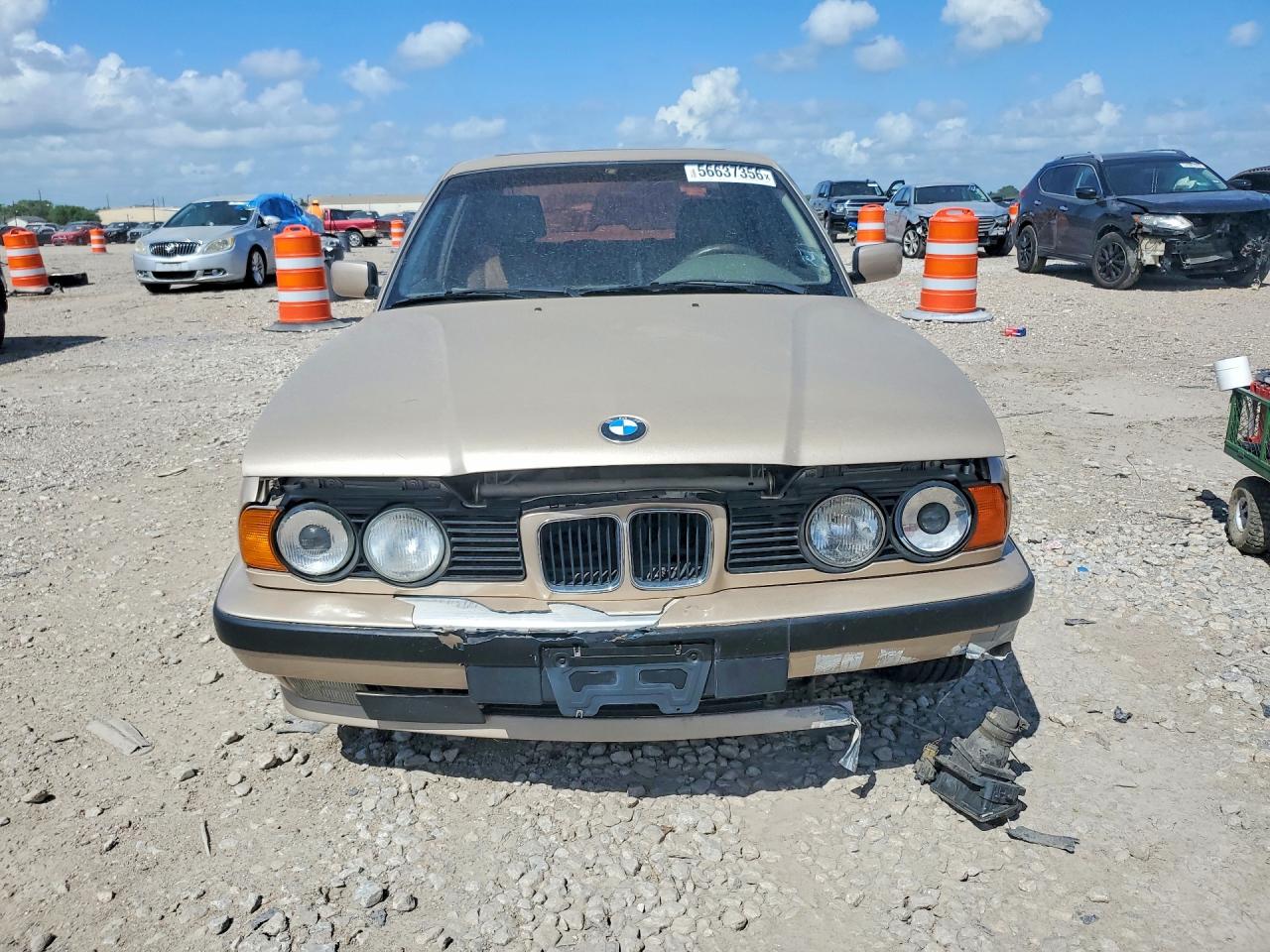 1995 BMW 5 Series VIN WBAHD6320SGK85913 COPART salvage auction — Front End, TX - CERT OF TITLE-REBUILT SALVAGE (P), sold $1,950 on 2026-07-08 (photo 5)