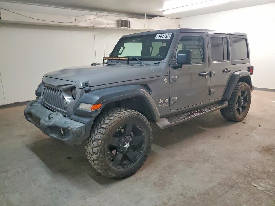 2020 Jeep Wrangler unlimited VIN 1C4HJXDN8LW198309 — COPART salvage auction photo