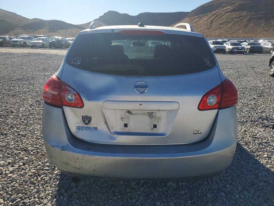 2010 Nissan Rogue VIN JN8AS5MT3AW006071 COPART salvage auction — REAR END, Nv - Salvage Title, sold $125 on 2026-07-29 (photo 6)