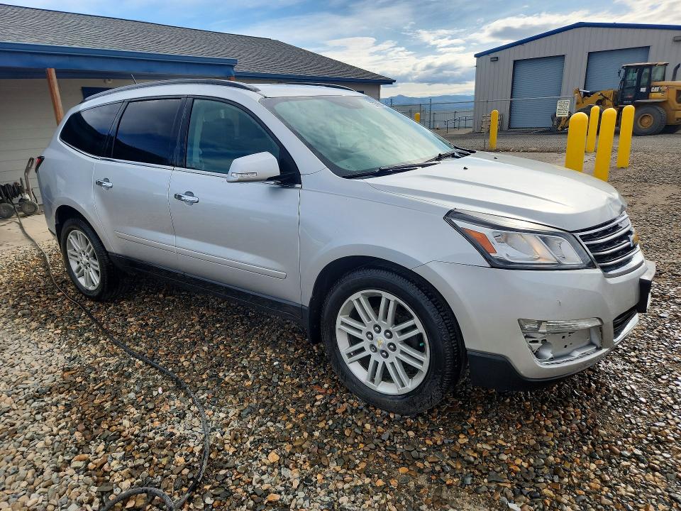 2014 Chevrolet Traverse VIN 1GNKVGKDXEJ375549 COPART salvage auction — FRONT END, WV - CERTIFICATE OF TITLE, sold $175 on 2026-07-09 (photo 4)