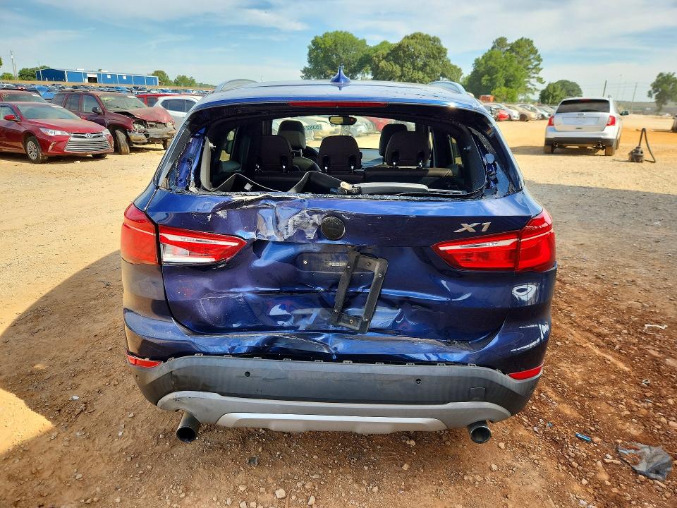 2017 BMW X1 VIN WBXHT3C38H5F79924 COPART salvage auction — REAR END, AL - CERT OF TITLE-SALVAGE TITLE, sold $4,700 on 2026-07-08 (photo 6)