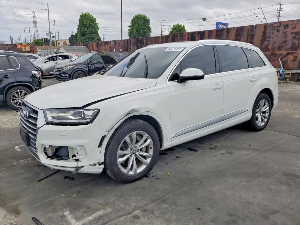 2018 Audi VIN WA1LAAF71JD026227 COPART salvage auction — FRONT END, Ca - Salvage Certificate, sold $7,200 on 2026-07-08 (photo 1)